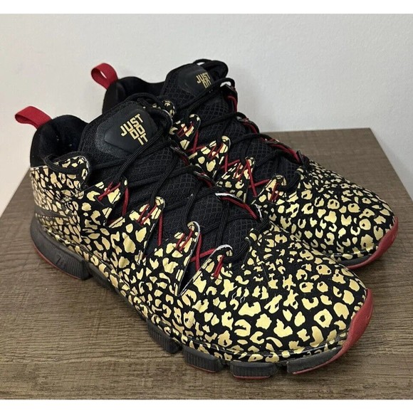 Nike Free Trainer 7.0 Unleashed Speed Gold Cheetah Print Men's 10- 599087-006 - Picture 2 of 8